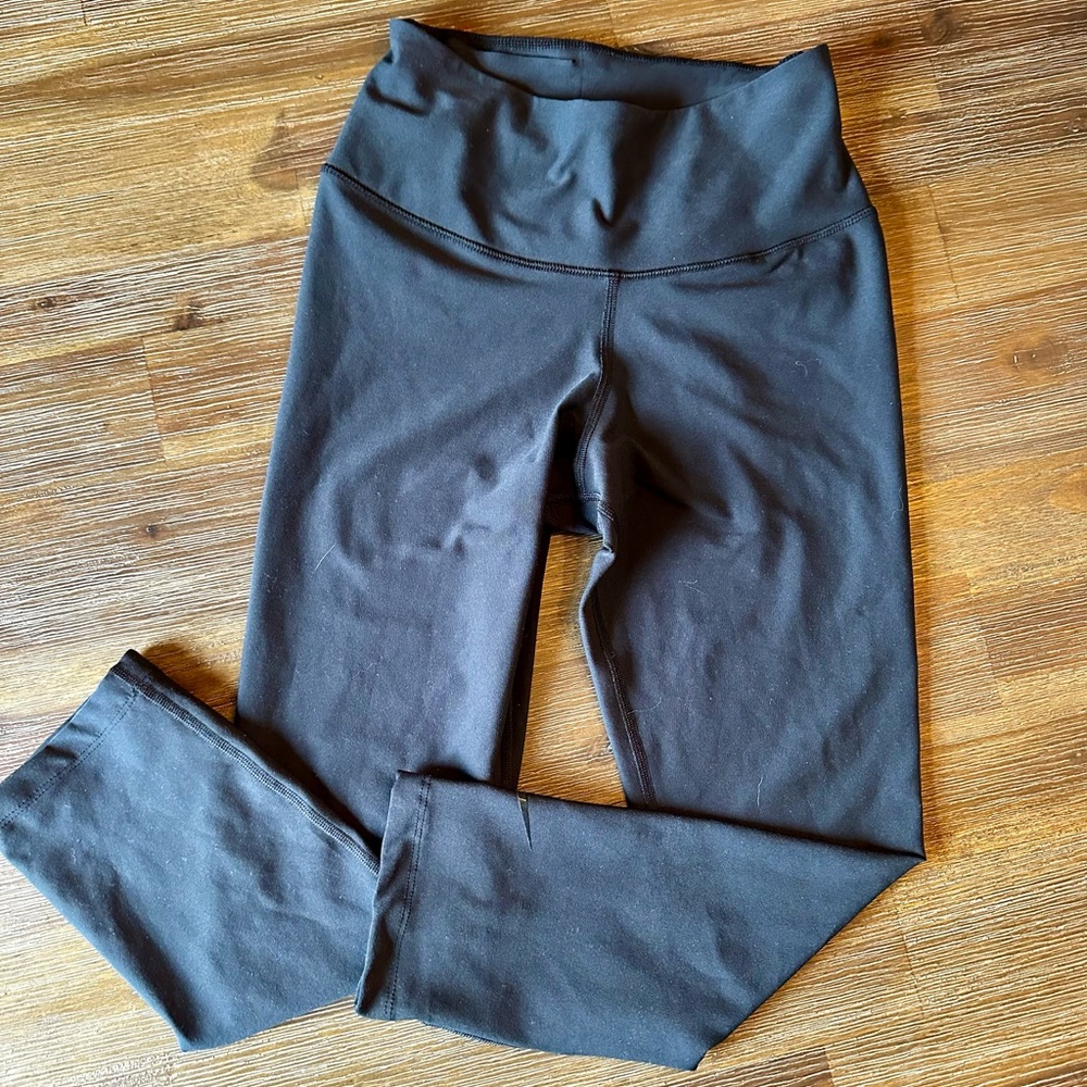 Nike Black Track Pants with High-Rise Waistband